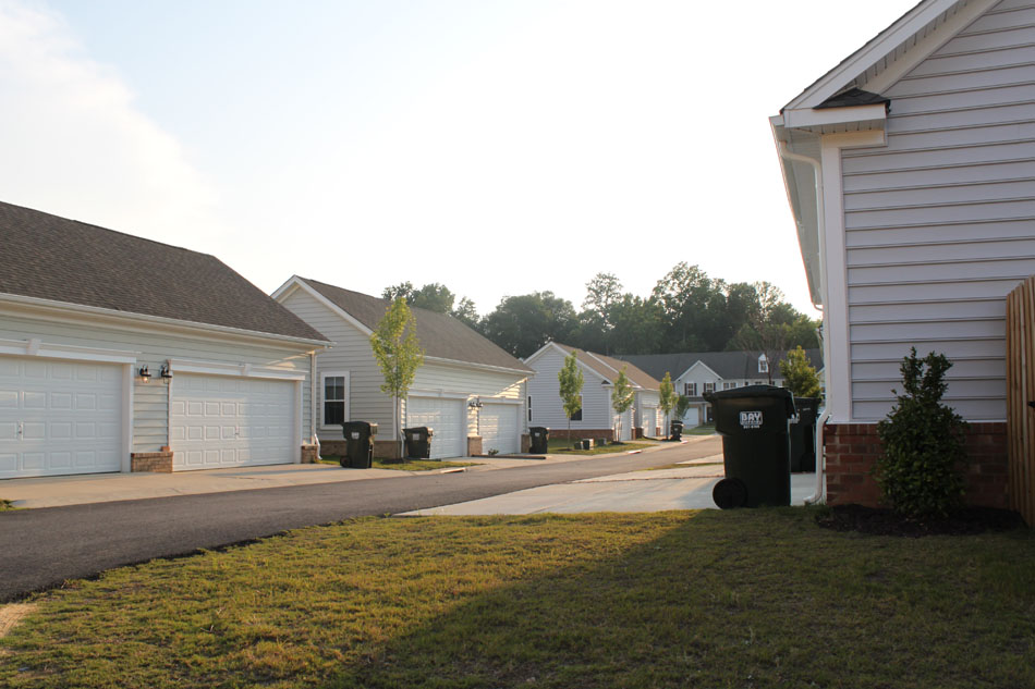 The Townes at White Hall, Westham Lane Toano, VA 23168 Community